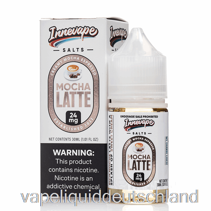 Mokka Latte - Innevape Salts - 30ml 24mg Vape Deutschland